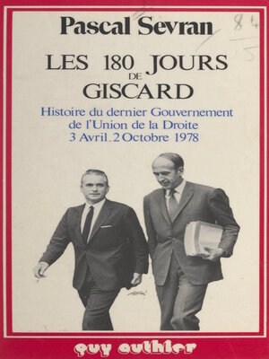 cover image of Les 180 jours de Giscard
